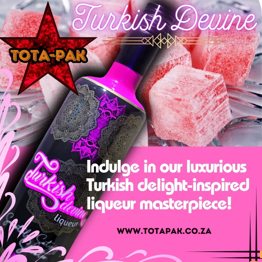 Indulge in a luxurious Turkish delight-inspired liqueur!